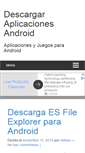 Mobile Screenshot of descargarandroidapps.com